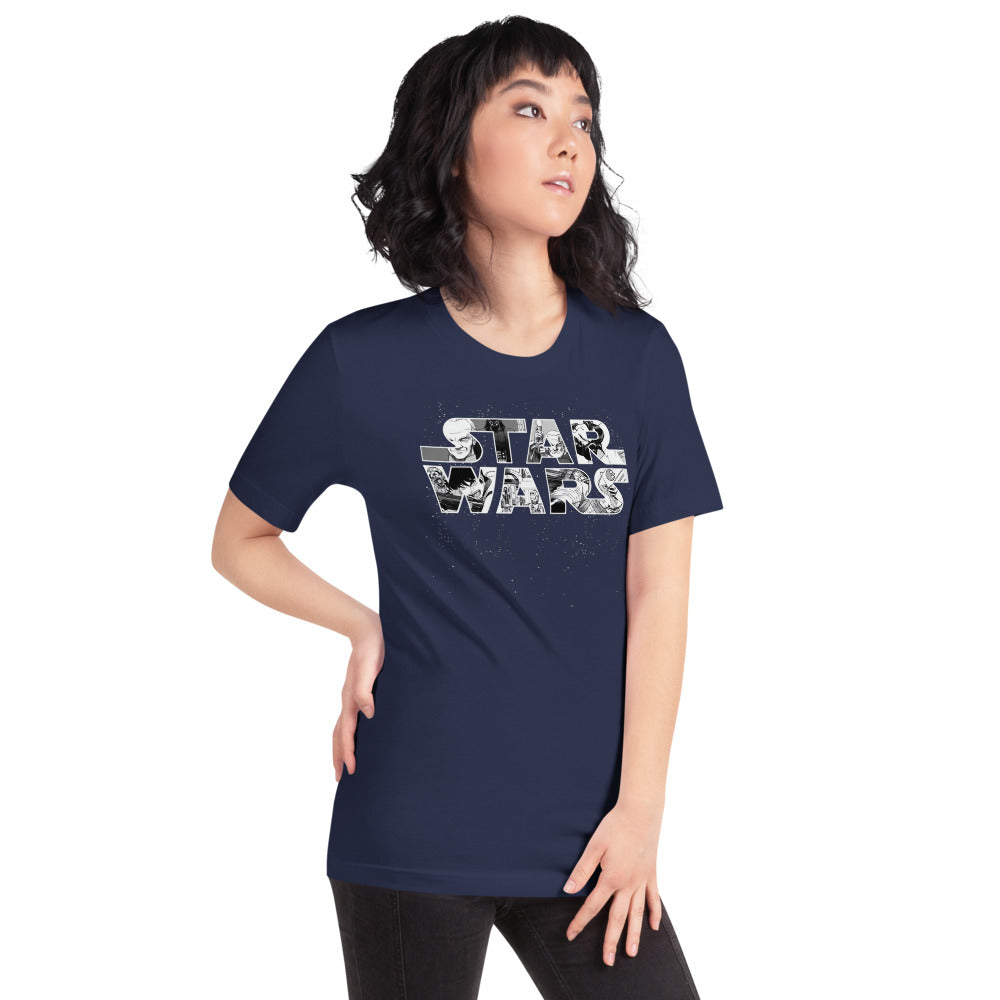 Playera Anime Star Wars - Modelo femenina