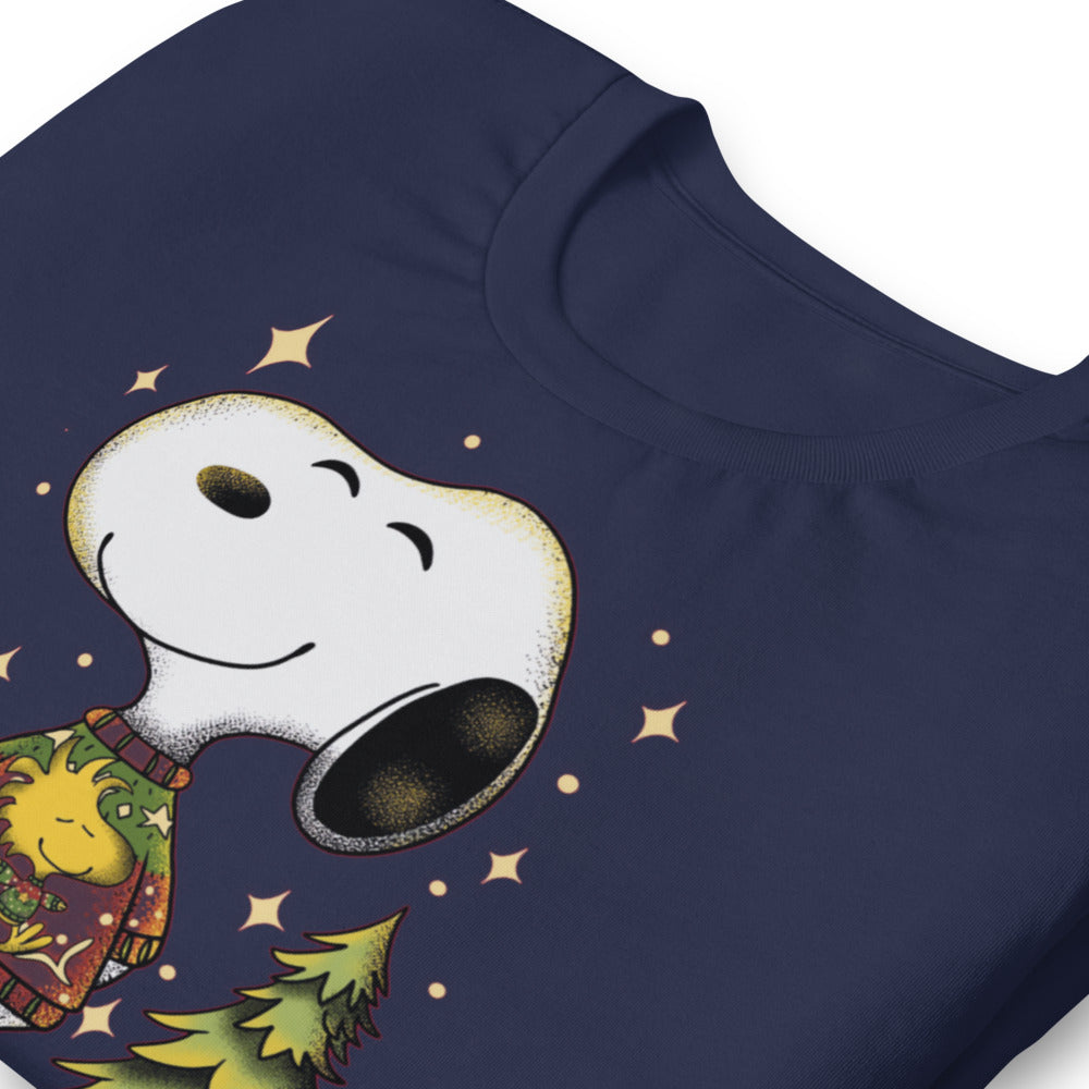 Playera Beagle de Navidad - Doblado zoom
