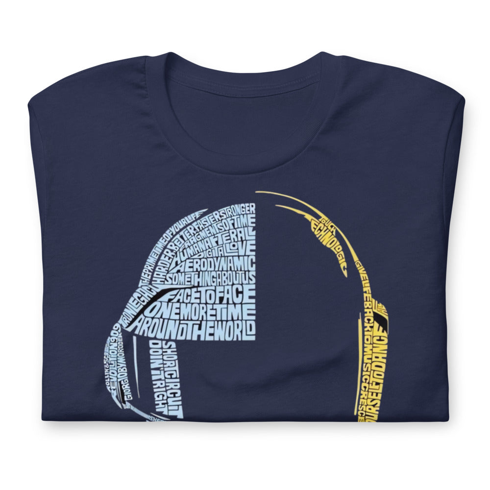 Playera Daft Punk - Doblado