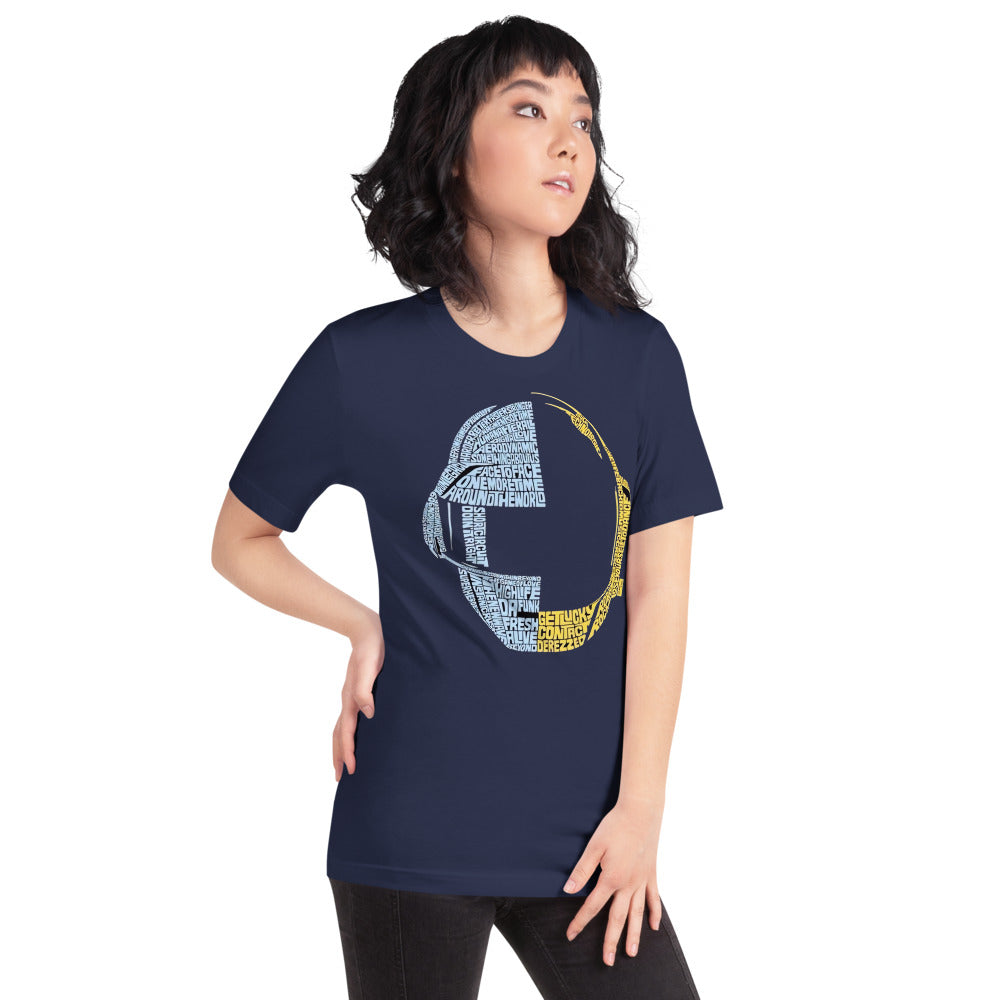 Playera Daft Punk - Modelo femenina