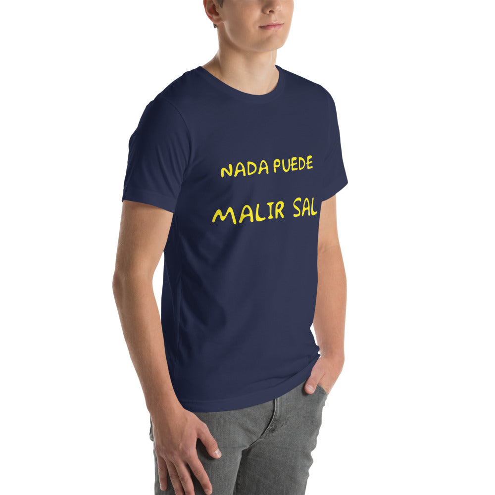 Playera Nada Puede Malir Sal - Modelo masculino lateral