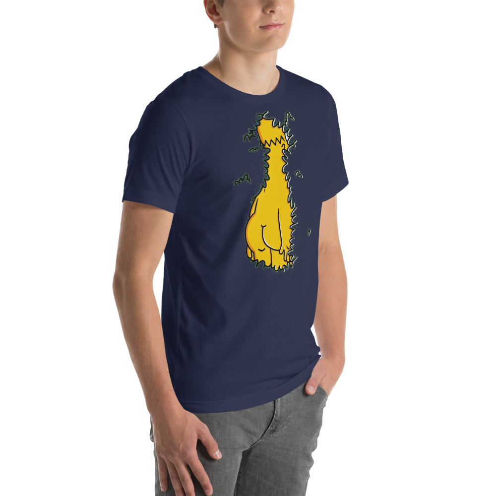 Playera Noo Homero - Modelo masculino lateral