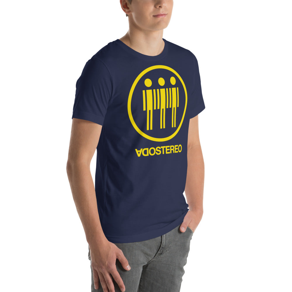 Playera Soda Stereo - Modelo masculino lateral