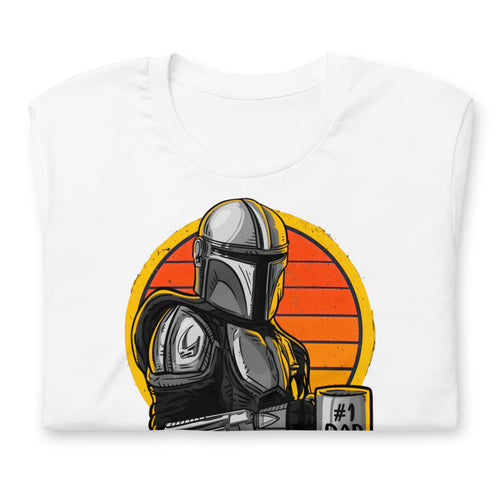 Playera #1 Dad Mandalorian - Doblado