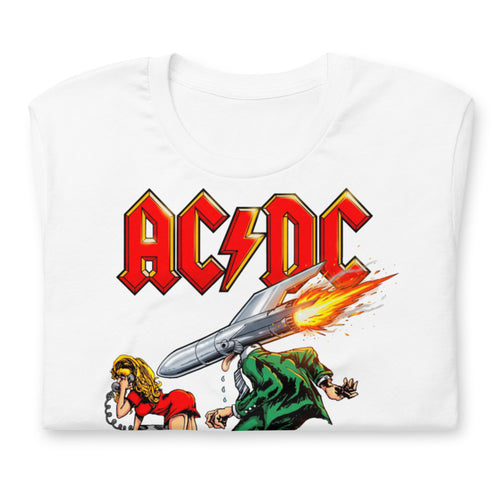 Playera ACDC Heat Seeker Missile - Doblado