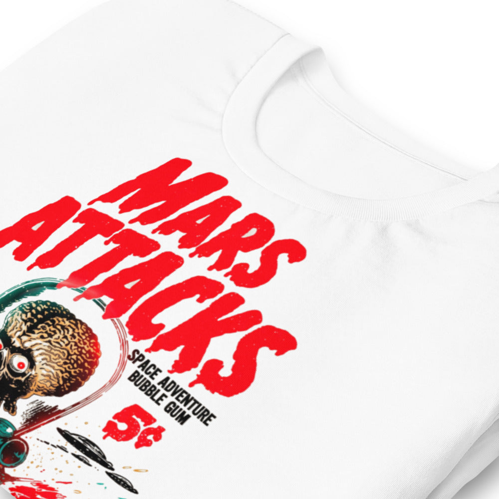 Playera Mars Attacks Space Adventure Bubble Gum - Doblado zoom