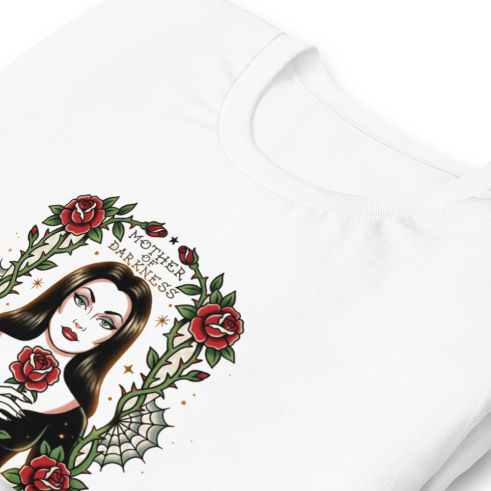 Playera Mother Of Darkness Gothic Woman Skull Heart - Doblado zoom