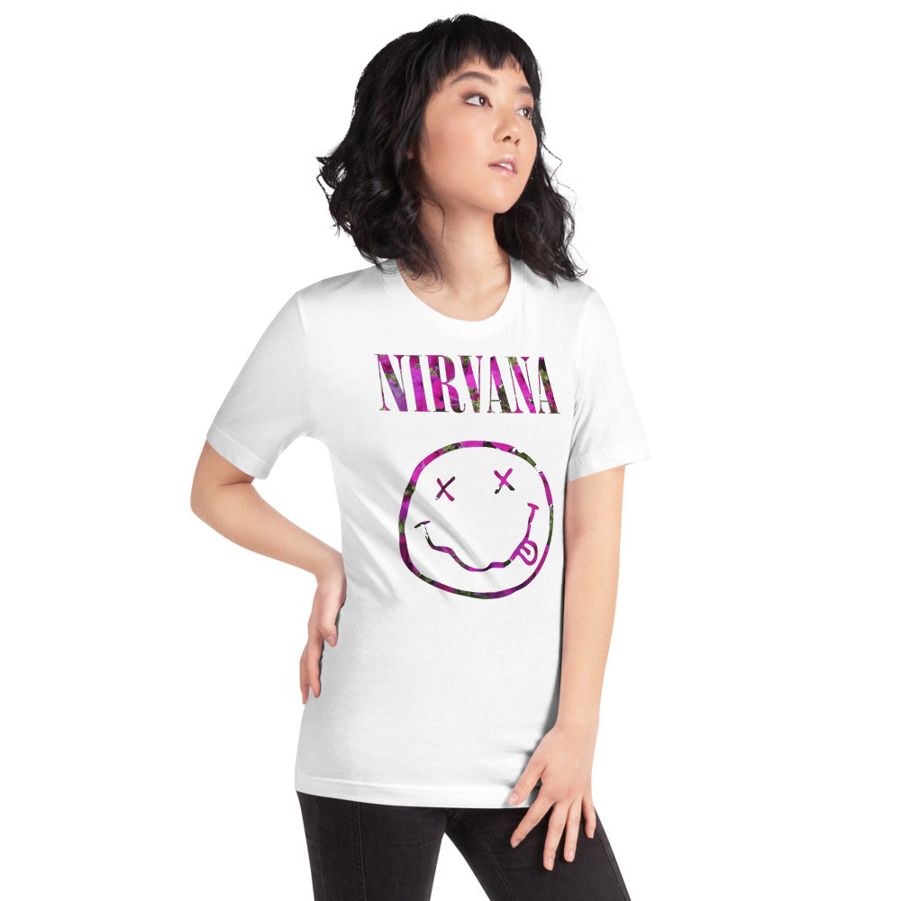 Playera Psychedelic Nirvana - Modelo femenina