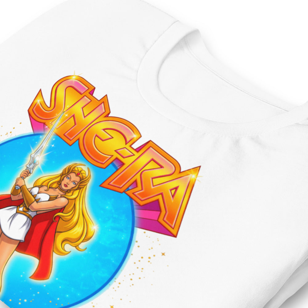 Playera She-Ra Princess Of Power Starry Blue Circle - Doblado zoom