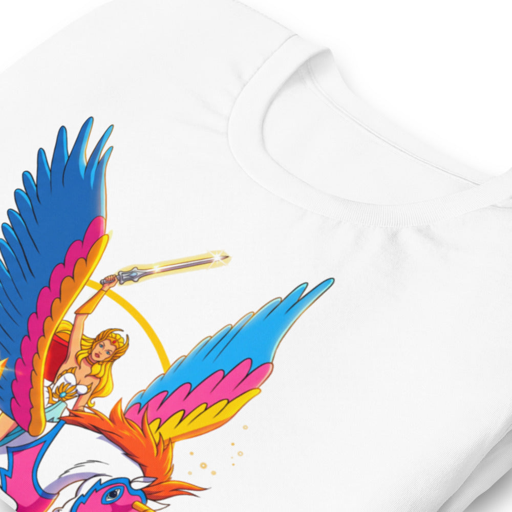 Playera She-Ra Swift Wind Rainbow Wings - Doblado zoom
