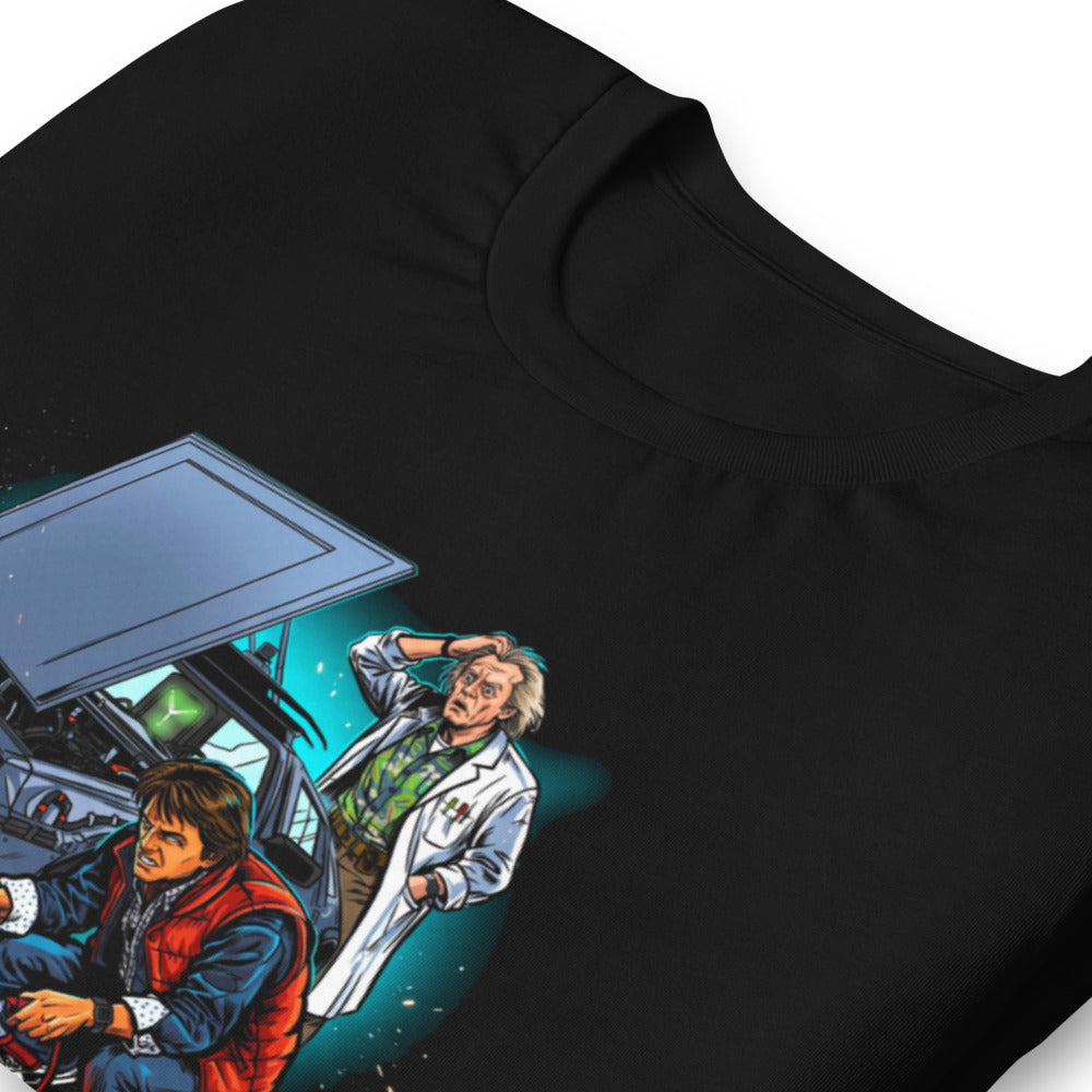Playera Back To The Future Out Of Time Jumpstart - Doblado zoom