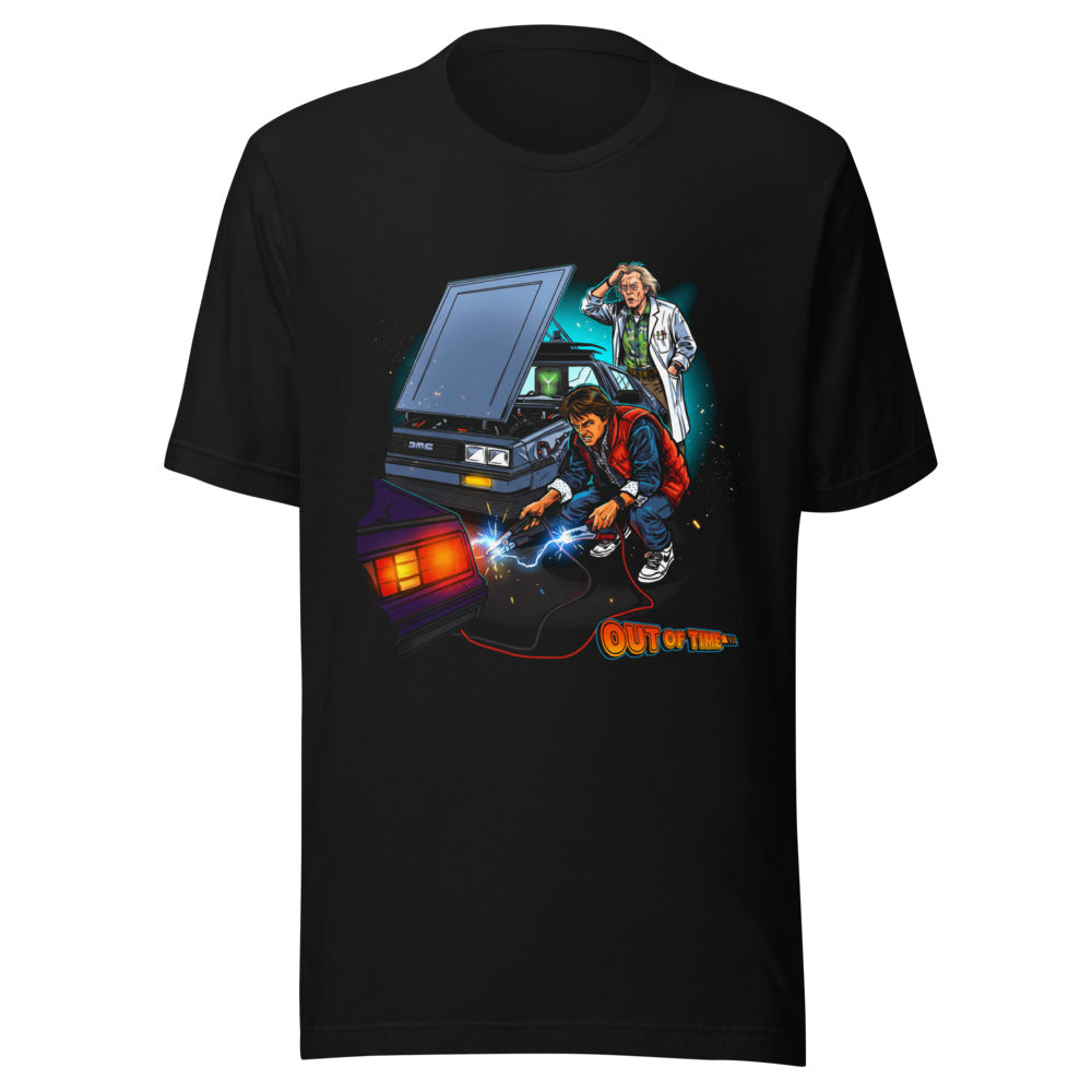 Playera Back To The Future Out Of Time Jumpstart - Frente grande