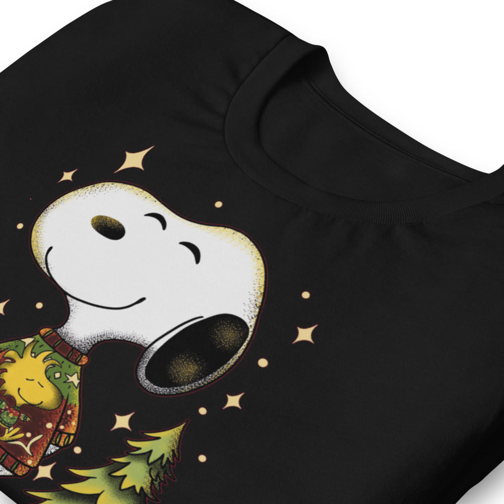 Playera Beagle de Navidad - Doblado zoom