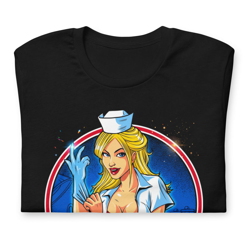 Playera Blink 182 Nurse Glove Capsule Logo - Doblado