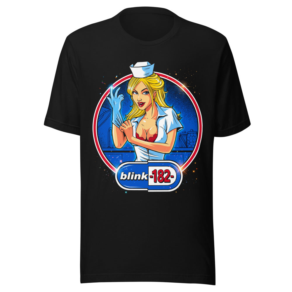 Playera Blink 182 Nurse Glove Capsule Logo - Frente grande