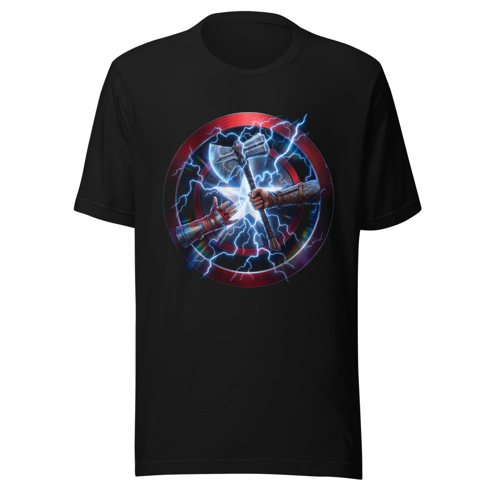 Captain America Thor Weapon Clash - Frente grande