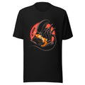 Playera Cat Person Xenomorph Hugging Orange Kitten - Frente grande