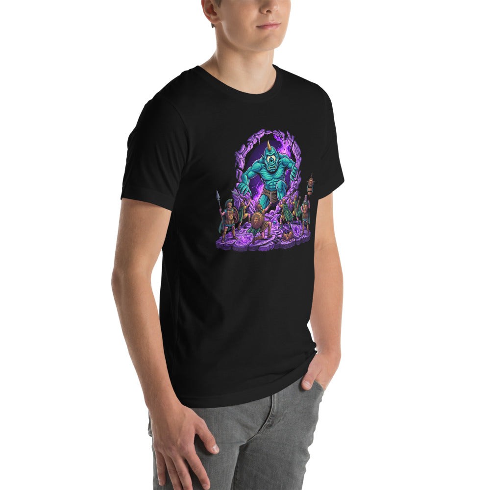 Cave Cyclops Warriors Fantasy Battle - Modelo masculino lateral