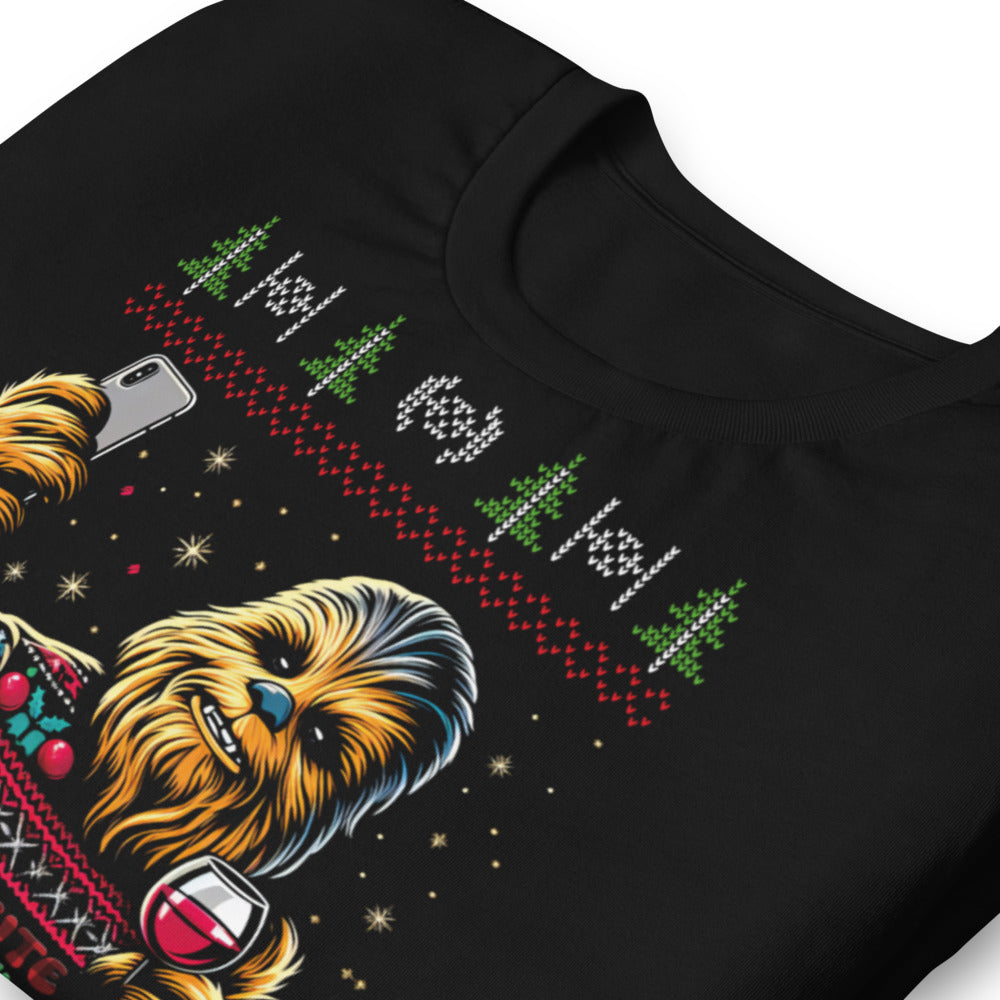 Playera Chewie Holidays - Doblado zoom