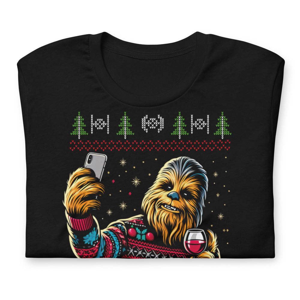 Playera Chewie Holidays - Doblado