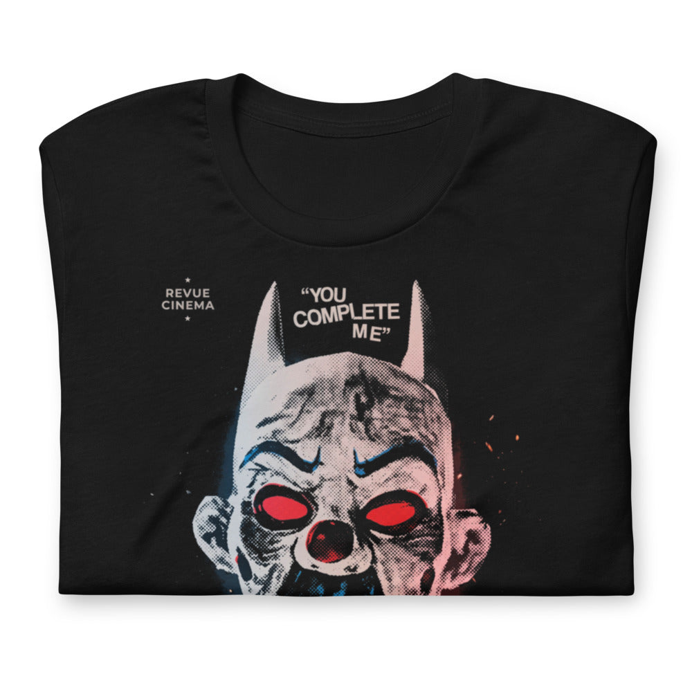 Playera Dark Knight Joker Clown Mask - Doblado