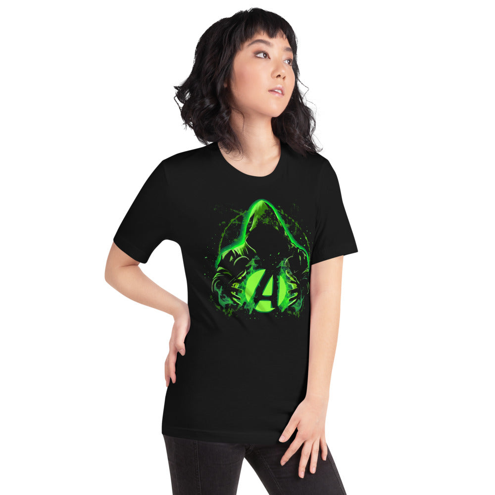 Playera Doctor Doom Holds The Fantastic Four - Modelo femenina