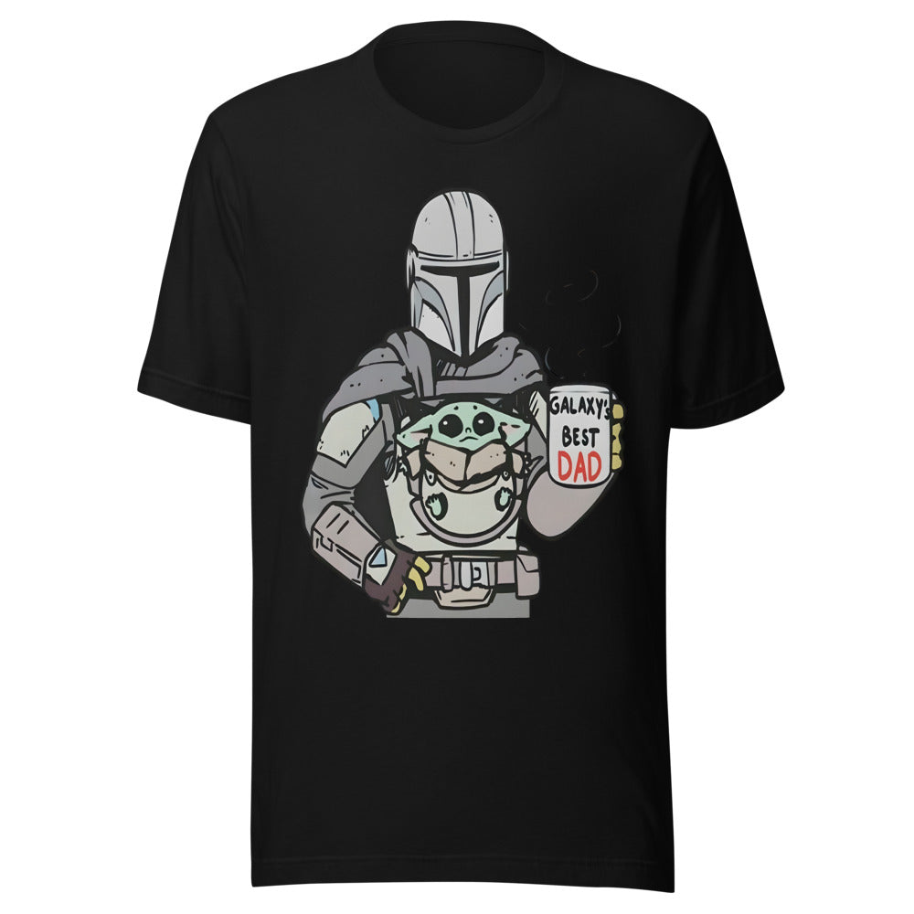 Playera Galaxy Best Dad - Frente grande