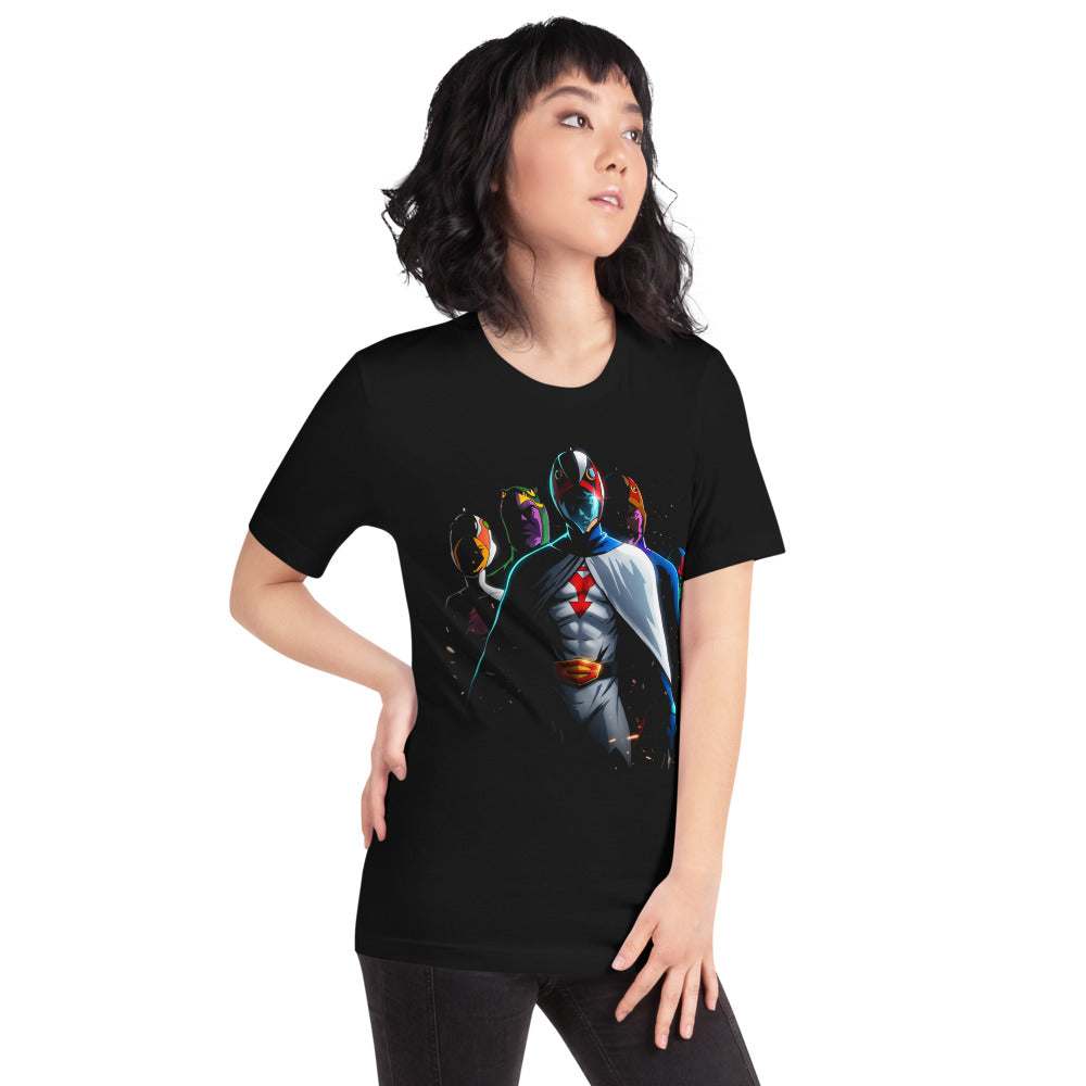 Playera Gatchaman Ken The Eagle Team - Modelo femenina