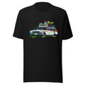 Playera Ghostbusters Ecto-1 Green Slime Roof Lights - Frente grande