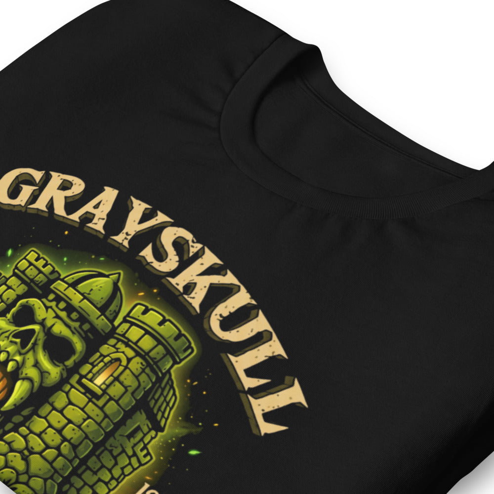 Playera He-Man Grayskull Castle Fortress Of Mystery And Power - Doblado zoom