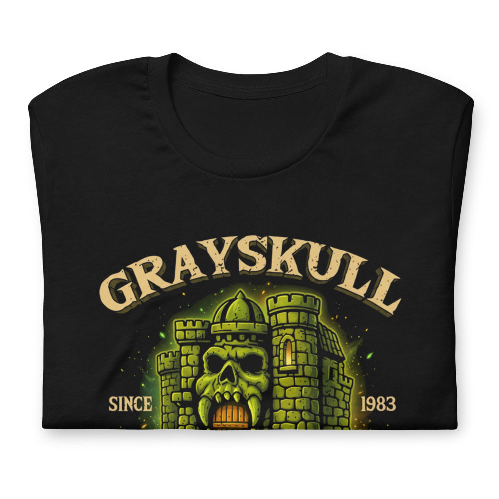 Playera He-Man Grayskull Castle Fortress Of Mystery And Power - Doblado