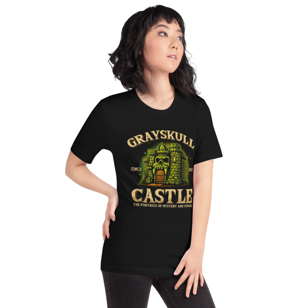Playera He-Man Grayskull Castle Fortress Of Mystery And Power - Modelo femenina