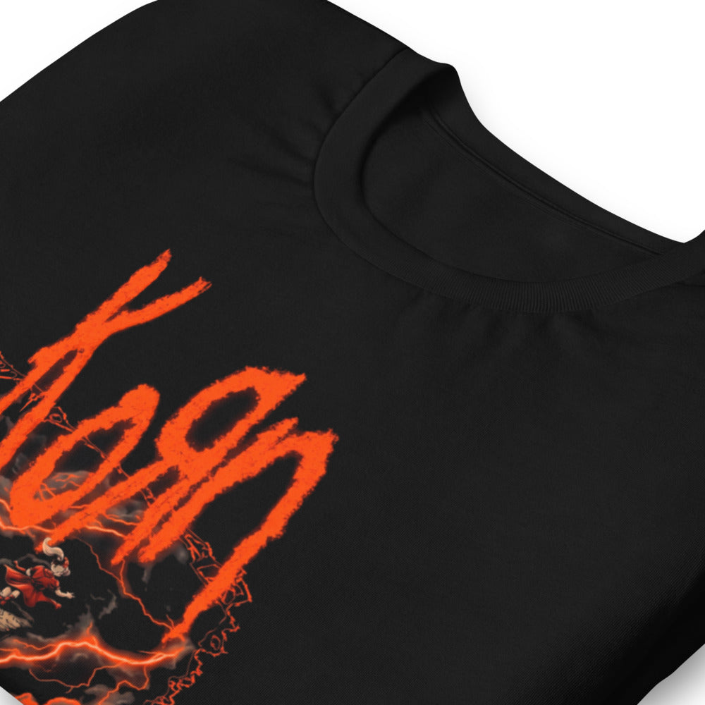 Korn Dark Fantasy Warrior Logo - Doblado zoom