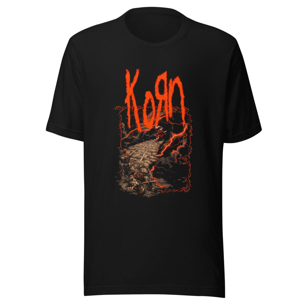 Korn Dark Fantasy Warrior Logo - Frente grande
