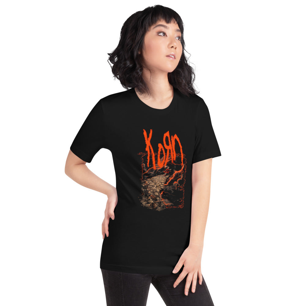 Korn Dark Fantasy Warrior Logo - Modelo femenina