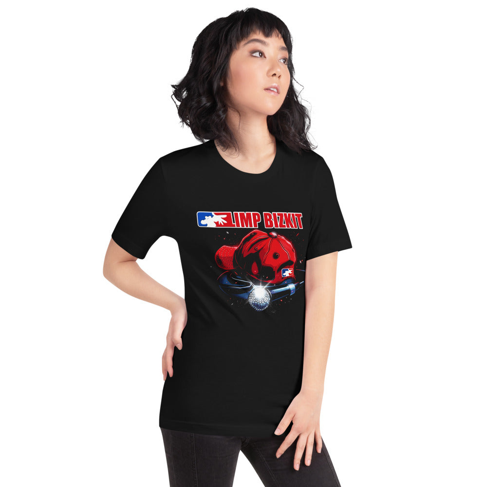 Playera Limp Bizkit Red Cap Microphone - Modelo femenina