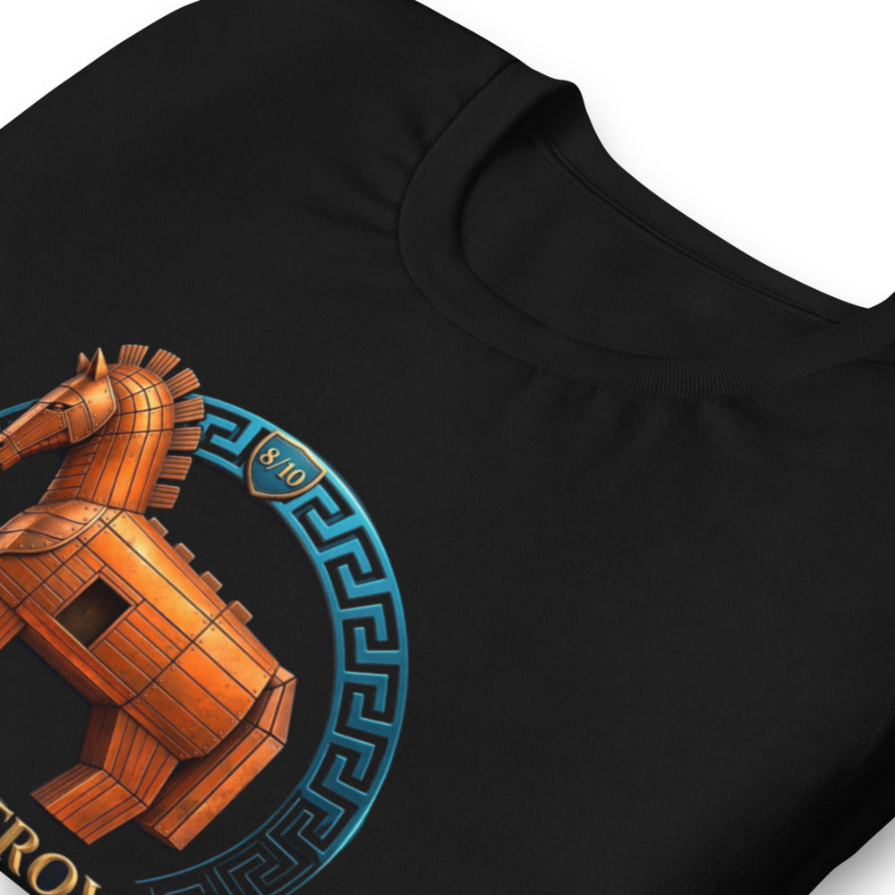 Logistica Troyana Trojan Horse Humor - Doblado zoom