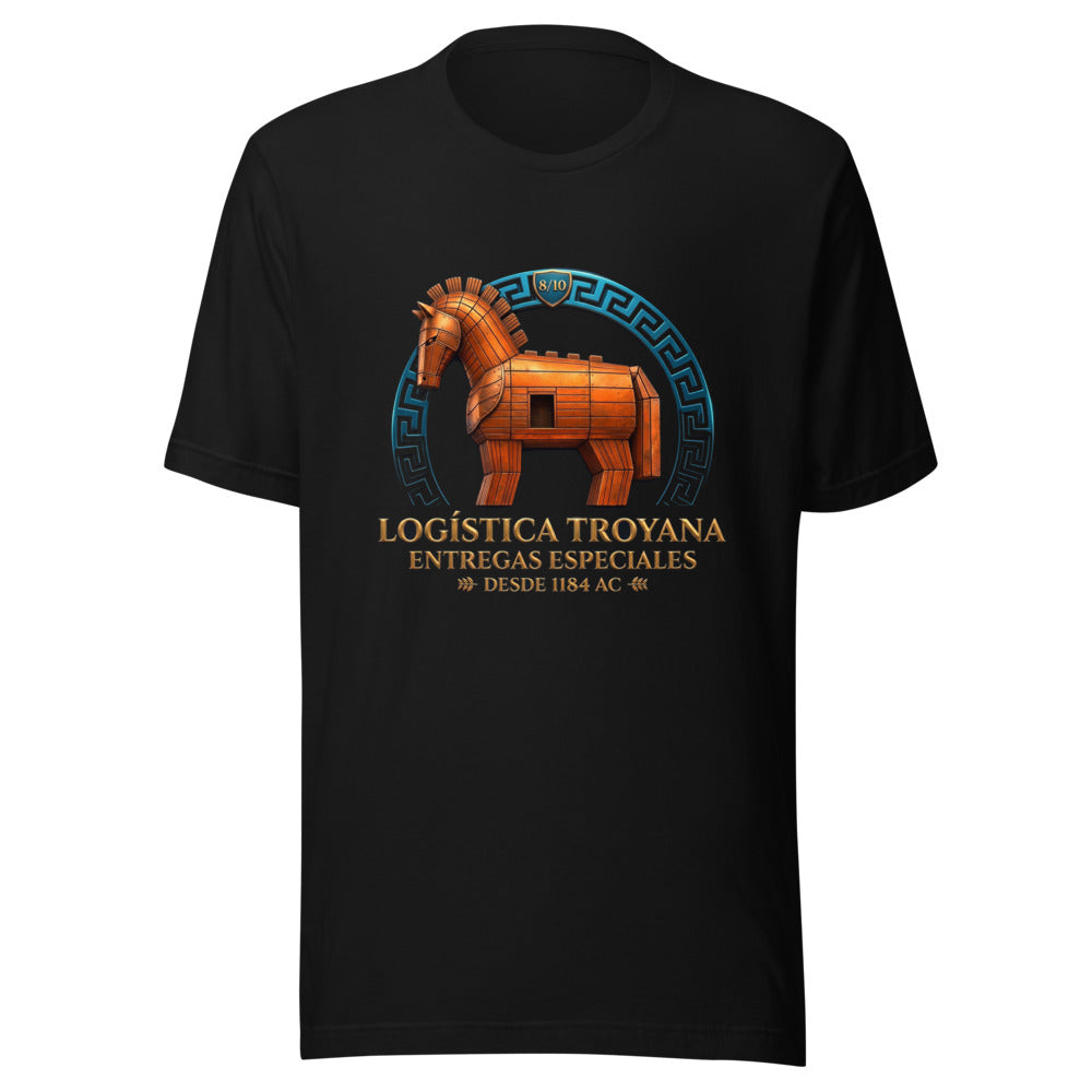 Logistica Troyana Trojan Horse Humor - Frente grande