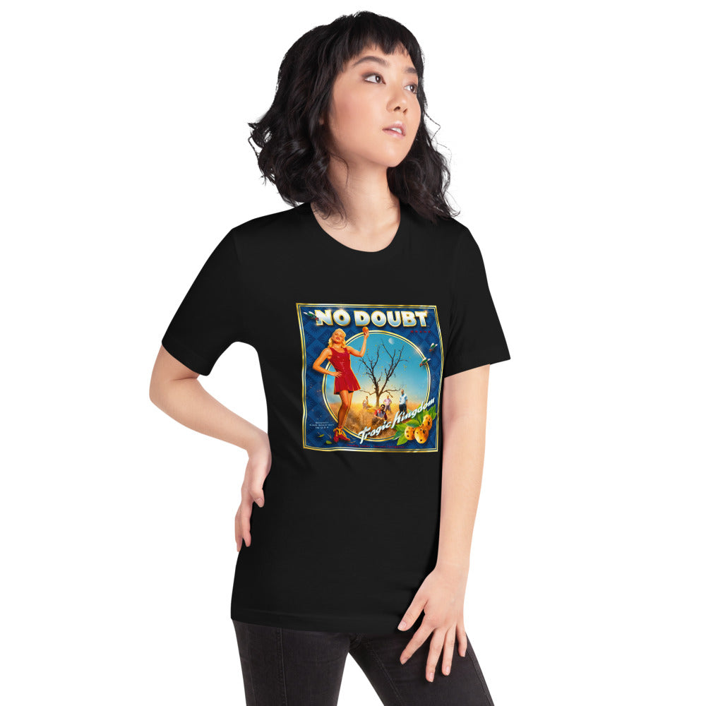 Playera No Doubt Tragic Kingdom Album Cover - Modelo femenina