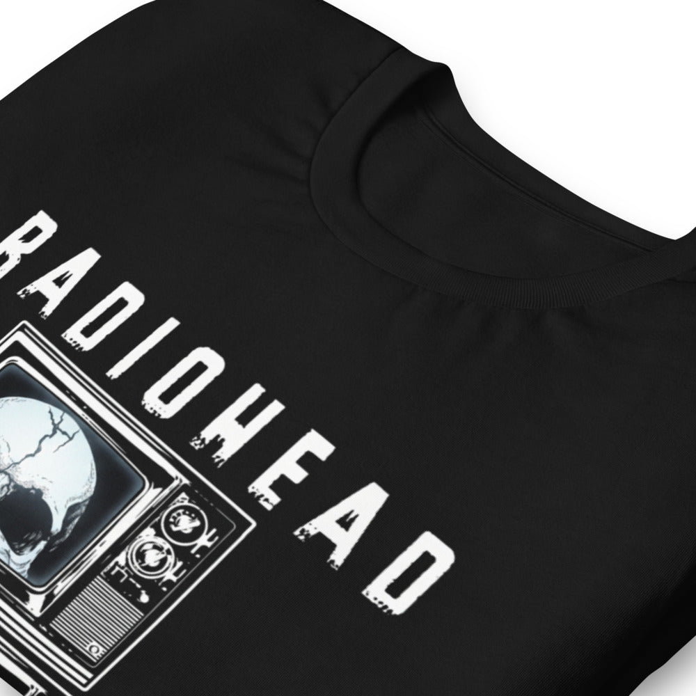 Radiohead Skull TV Retro - Doblado zoom