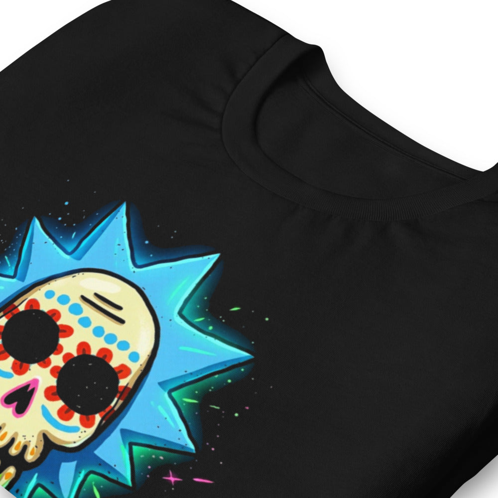 Playera Rick Sanchez Sugar Skull Science - Doblado zoom