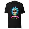 Playera Rick Sanchez Sugar Skull Science - Frente grande