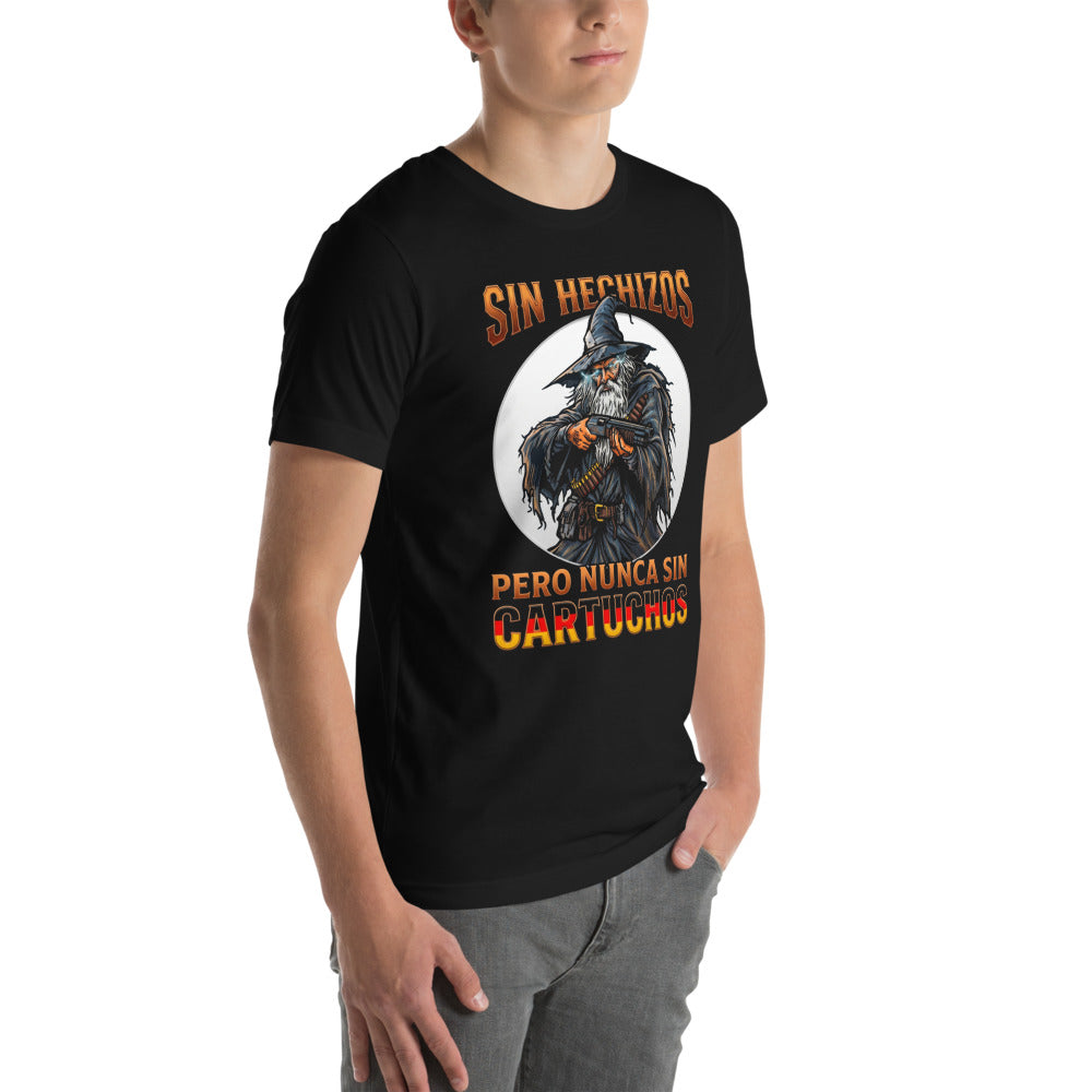 Sin Hechizos Cartuchos Wizard Gunslinger - Modelo masculino lateral