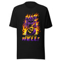 Playera Skeletor Castle Grayskull Flames - Frente grande