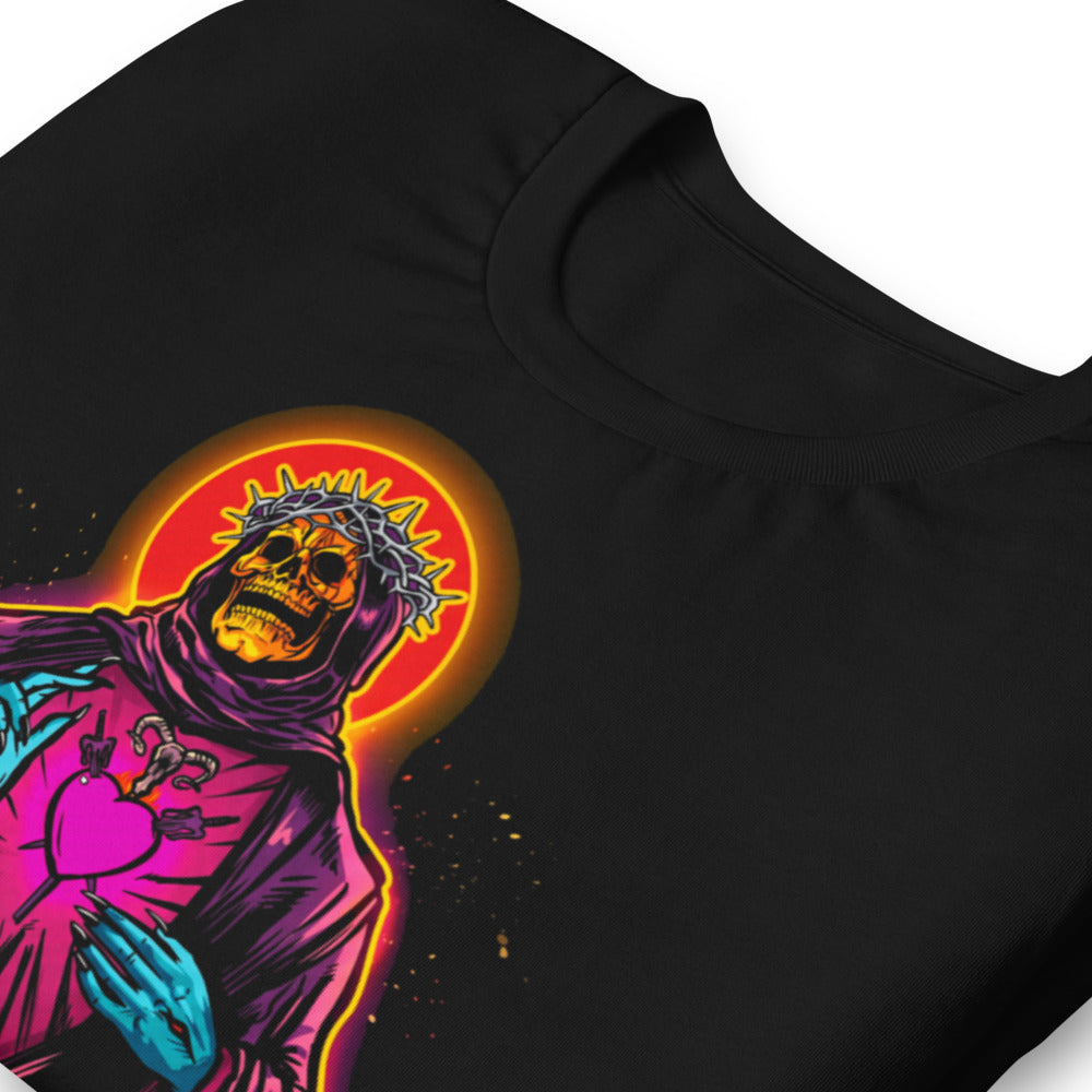 Playera Skeletor Ecclesia Grayskullis Pink Heart - Doblado zoom