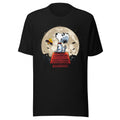 Playera Snoopy Woodstock Vampire Full Moon Doghouse - Frente grande