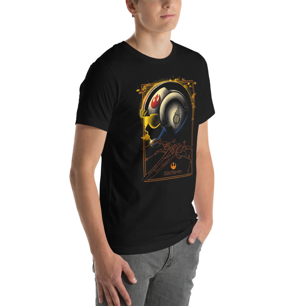 Modelo masculino lateral