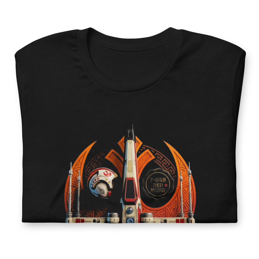 Star Wars X Wing Red Wing Emblem - Doblado