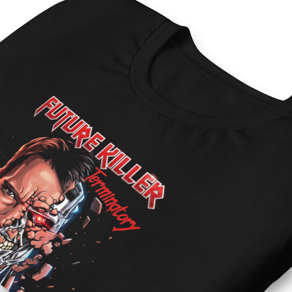 Playera Terminator Half Face Heavy Metal - Doblado zoom
