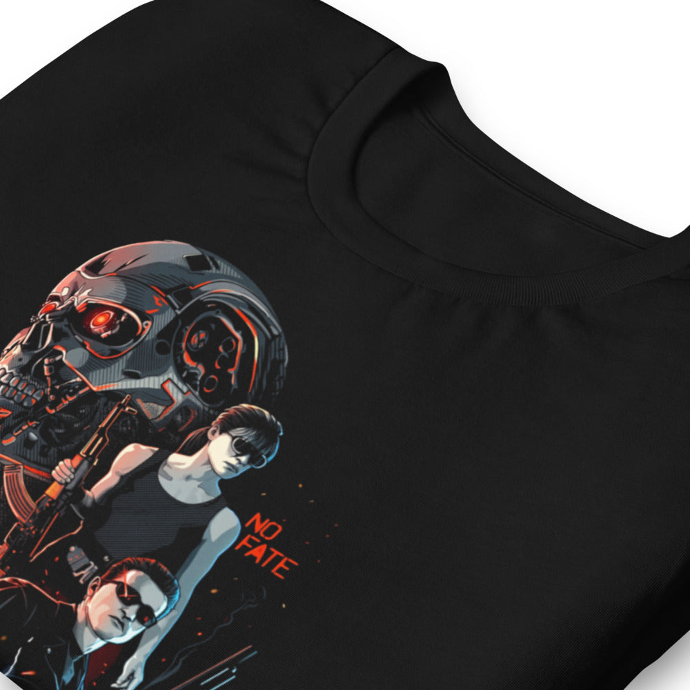 Playera Terminator No Fate Hasta La Vista - Doblado zoom